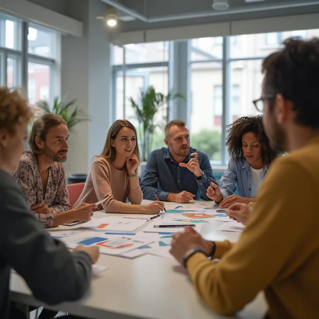 Atelier de groupe sur la prise de décision